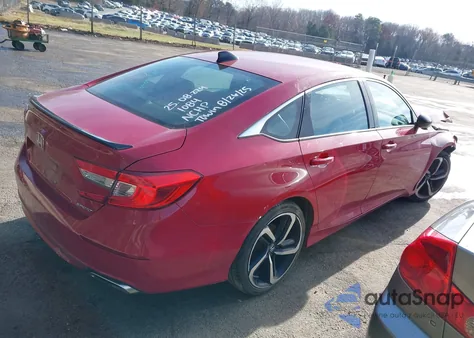 2022 Honda Accord Sport from USA, damaged, VIN 1HGCV1F34NA058640
